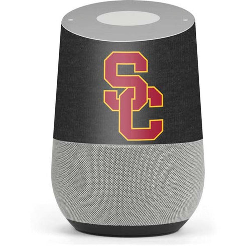 University of Southern California USC Dark Grey Logo Google Home Skin
